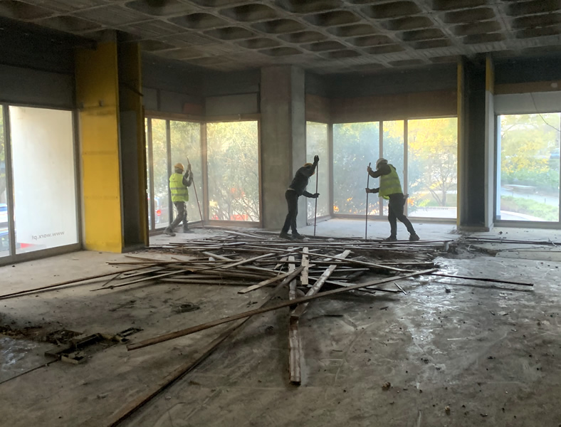 Demolição escritório 1